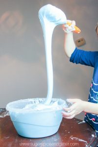 Easy 3-Ingredient Fluffy Slime (with VIDEO) ⋆ Sugar, Spice and Glitter
