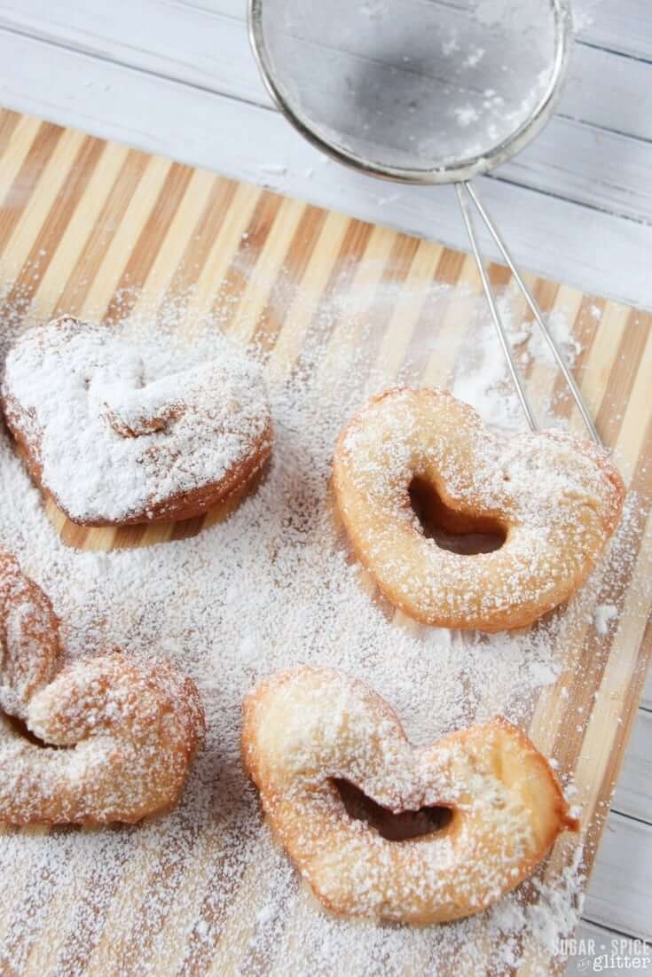 Heart-Shaped Beignets (with Video)