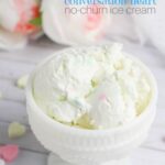 No-Churn Conversation Heart Ice Cream