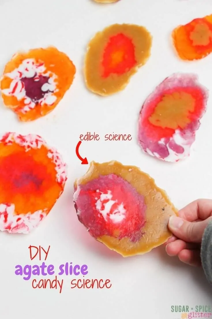 DIY Agate Candy Slices: Candy Science