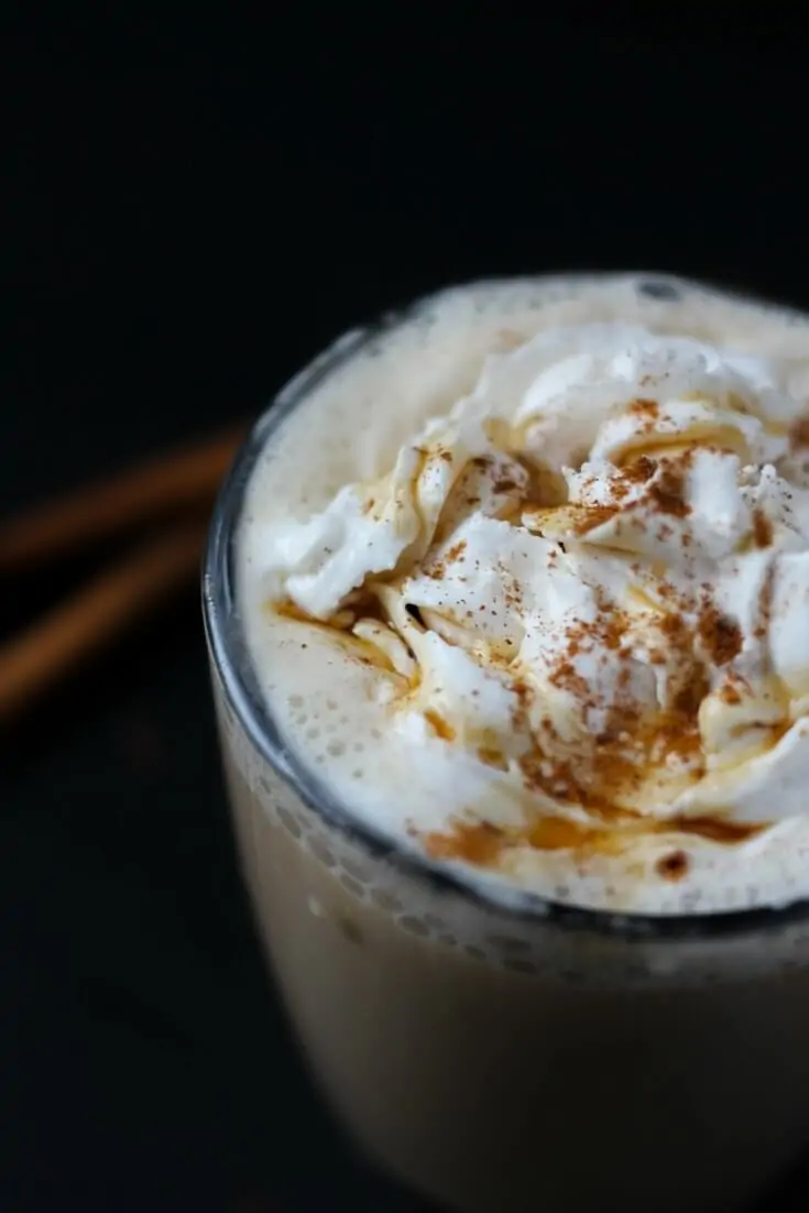 A creamy, sweet and delicious cinnamon latte that you can make at home for a budget-friendly treat