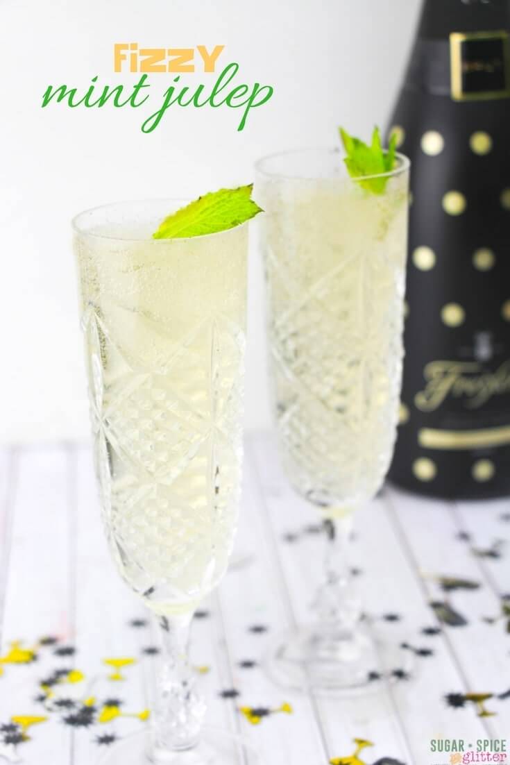 Champagne Julep Cocktail