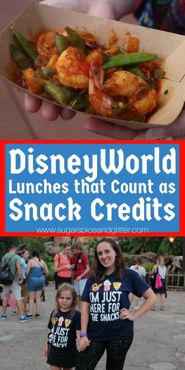 Disney Dining Plan hack for your Disney vacation that helps you use your snack credits for meals - this is the best way to make those credits stretch, or have the freedom to visit double-credit restaurants like Cinderella's Royal Table