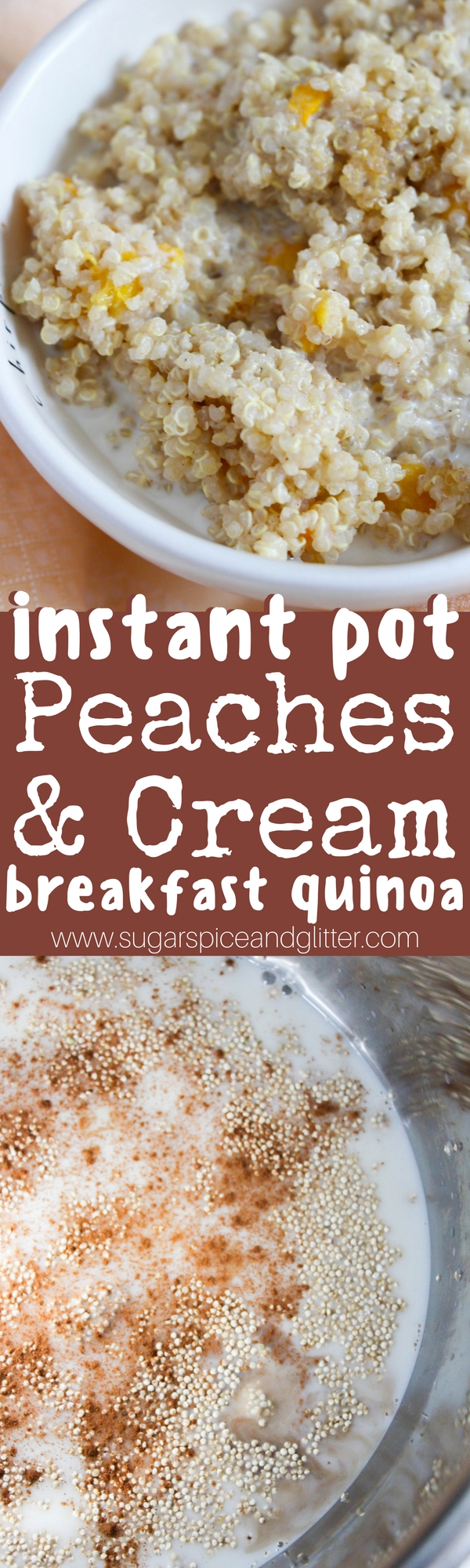 How to make breakfast quinoa in the instant pot - a super simple recipe to start your day on the right track