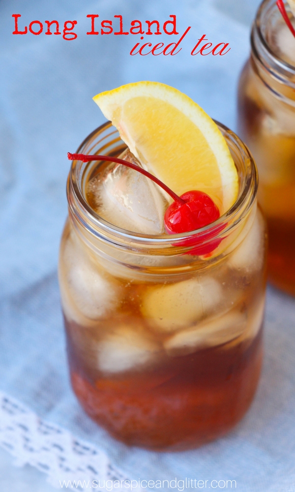 This refreshing Long Island Iced Tea is a classic cocktail that tastes just like a sweet and tangy iced tea - despite not containing a single drop of iced tea! 