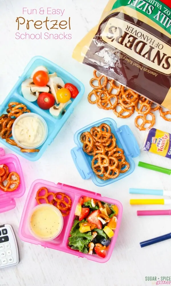 4+ Delicious Pretzel School Snacks (with Video)
