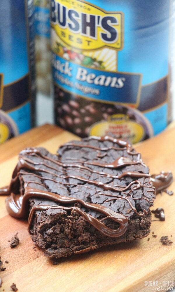No sugar black bean brownies are a delicious vegan dessert your kids will never realize have hidden beans in them!