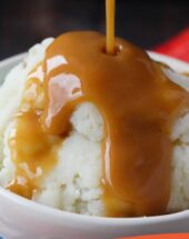 Homemade gravy from drippings, this is a classic holiday recipe that every home cook should know how to make. This recipe works for roasts, duck, chicken or turkey