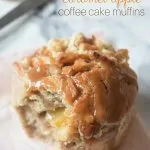 Caramel Apple Coffee Cake Muffins
