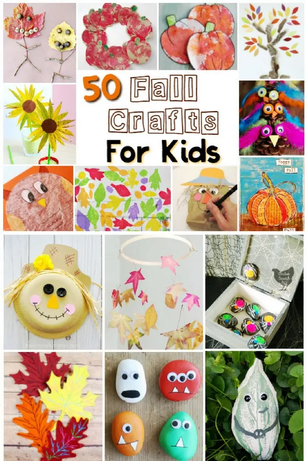 50+ Fall Crafts for Kids