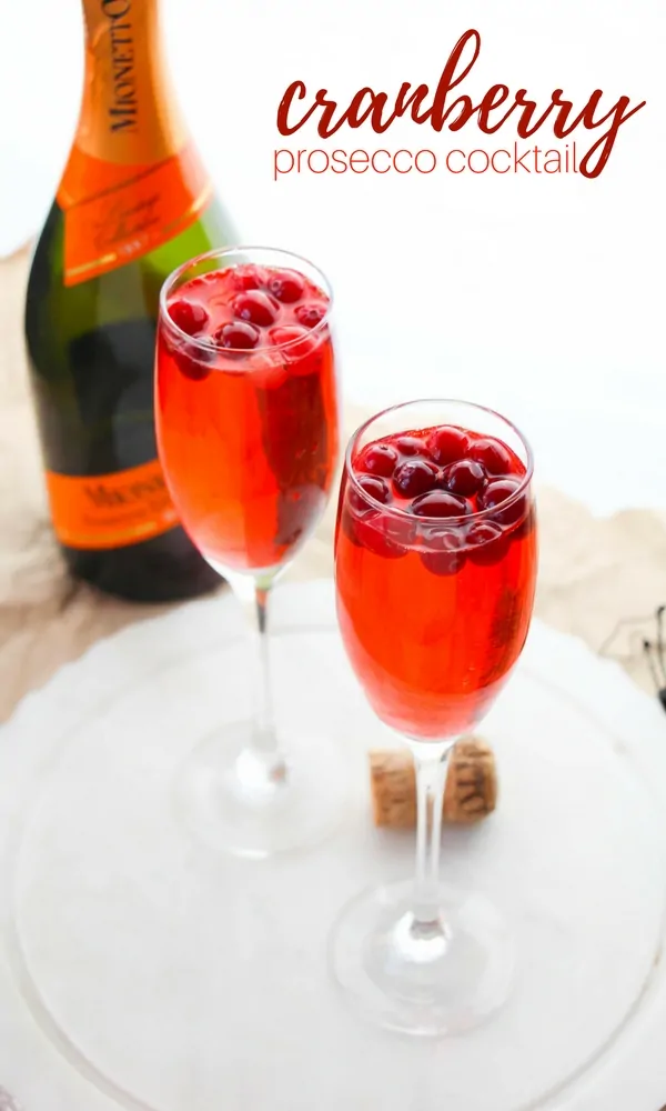 Fall Prosecco Punch