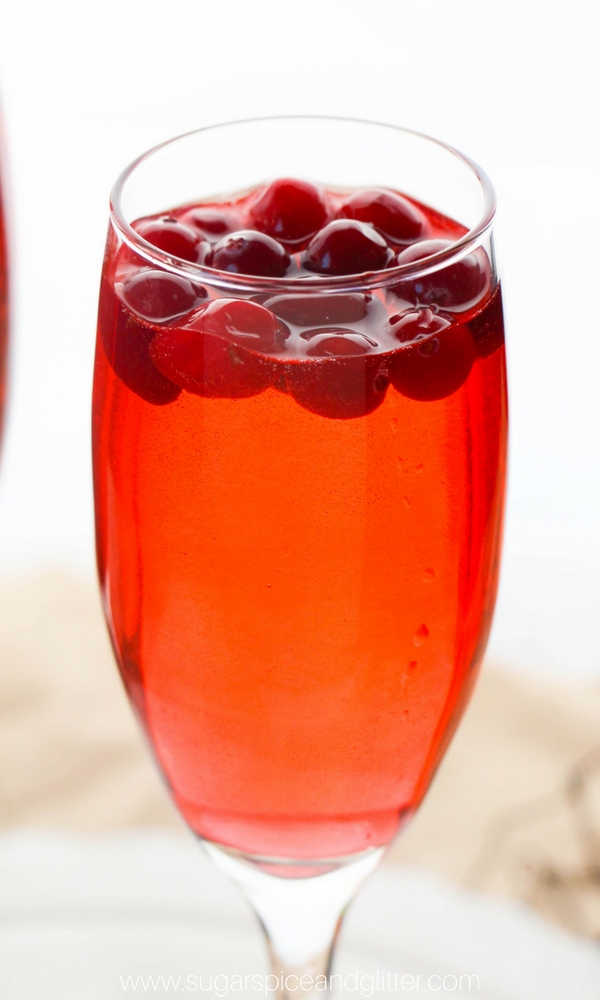 Cranberry Mimosa for when you need something a bit more seasonal and fun