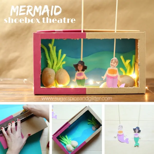 Mermaid Puppet craft idea