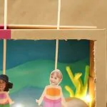 DIY Mermaid Shoebox Puppet Theatre (with Video)