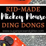 Kid-made Mickey Mouse Ding Dongs