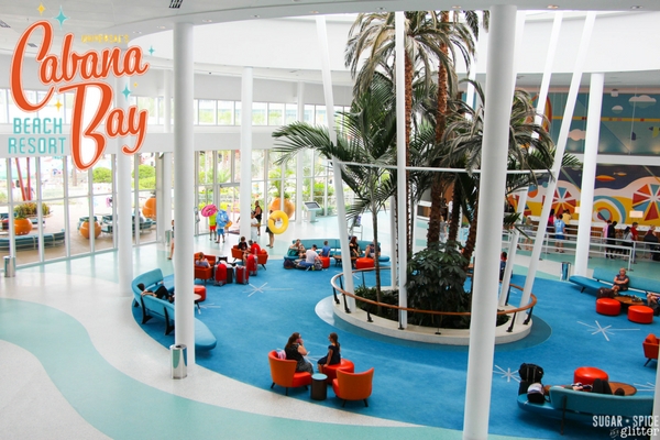 Review and beautiful pictures of Cabana Bay Beach Resort at Universal Studios Florida