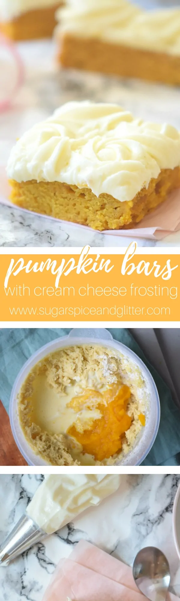 Pumpkin Cream Cheese Bars