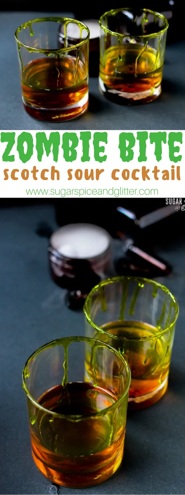 Zombie Kiss Scotch Sour Cocktail