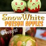 Snow White Poison Candy Apple (2 ways) with Video