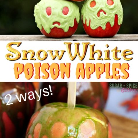 Snow White Poison Candy Apple (2 ways) with Video ⋆ Sugar, Spice