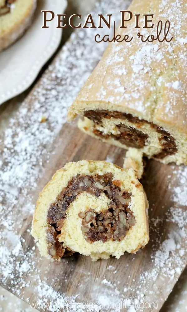 Pecan Pie Cake Roll (with Video)