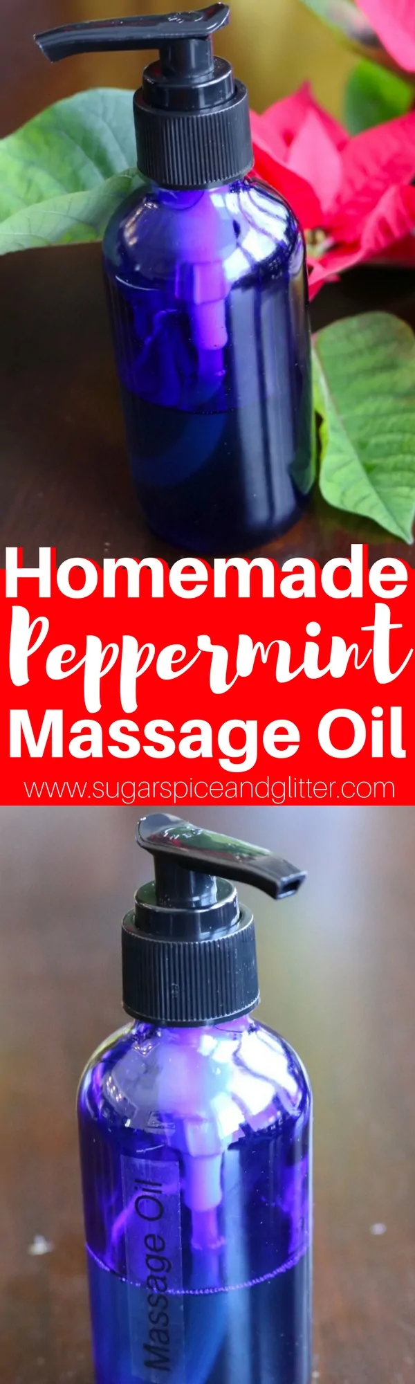 DIY Peppermint Massage Oil (with Video)