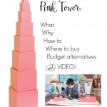 Montessori Pink Tower (with Video)