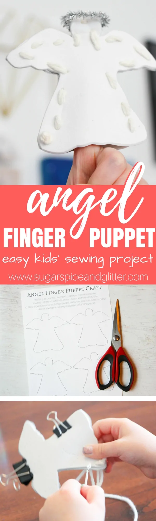 Angel Finger Puppets