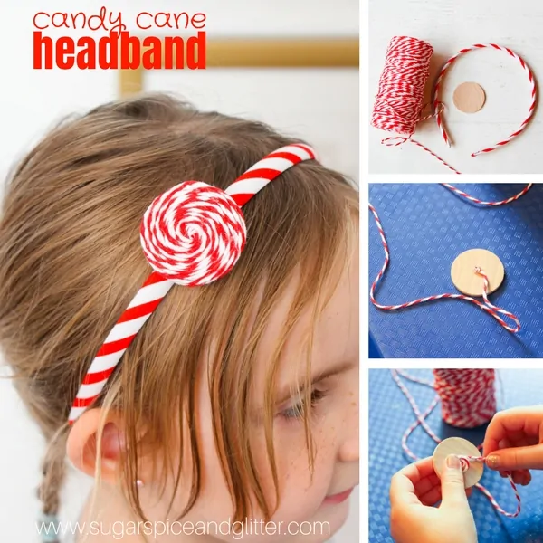 Candy Cane Headband