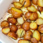 Easy Roasted Red Potatoes with Rosemary & Garlic