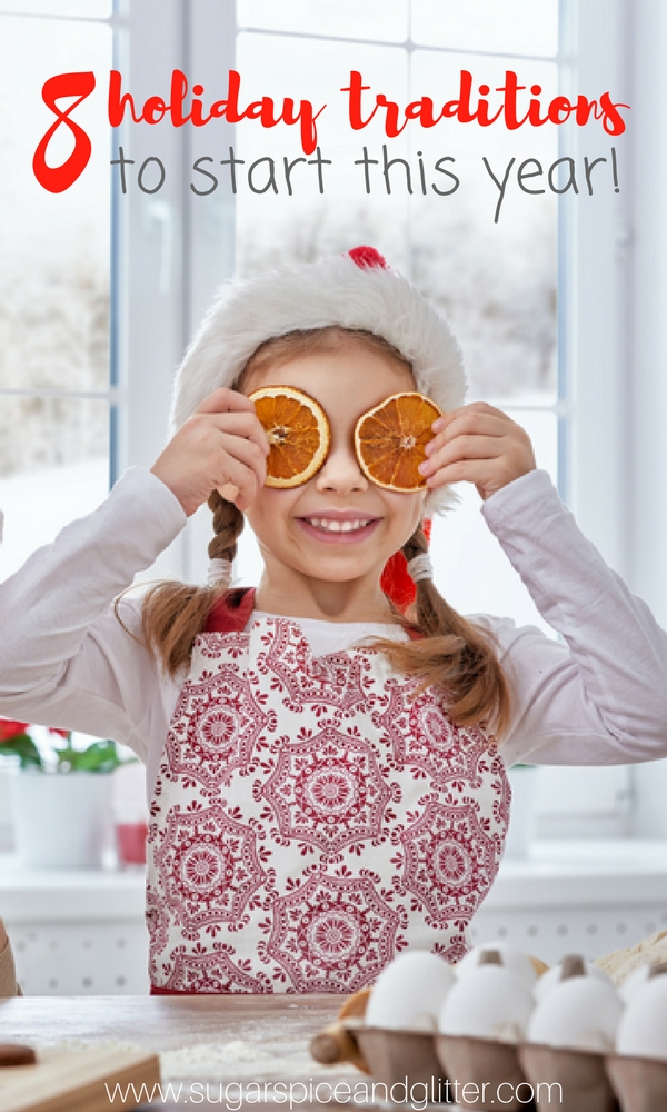 Eight wonderful family traditions that you can start this year! From alternatives to buying gifts or activities instead of advent calendars, no matter your family's size, these traditions are ones you'll want to try