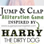 Harry the Dirty Dog Alliteration Jumping Game