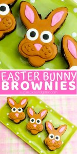 Easter Bunny Brownies ⋆ Sugar, Spice and Glitter