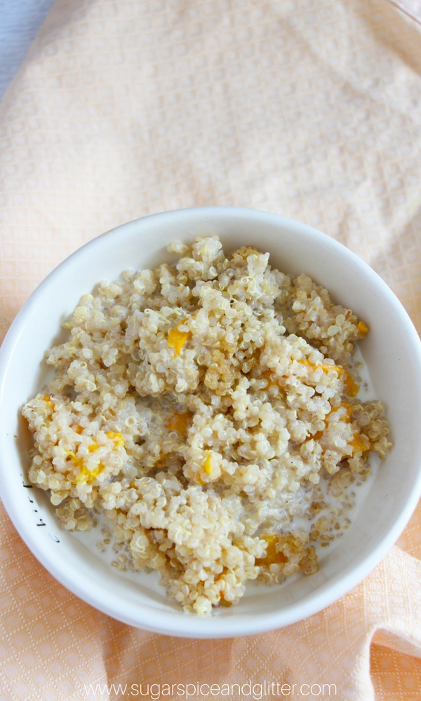 How to make breakfast quinoa in the instant pot - a super simple recipe to start your day on the right track