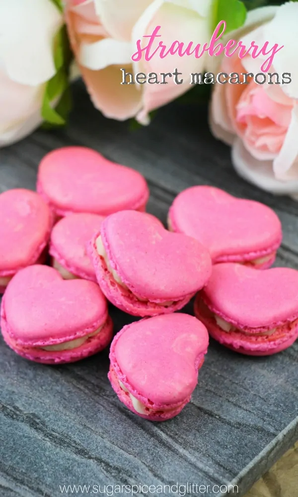Heart Macarons (with Video)