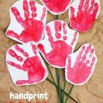 Handprint Roses (with Video)