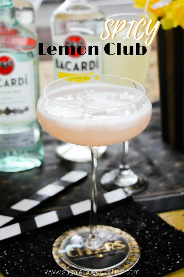 Spicy Lemon Club Cocktail (with Video)