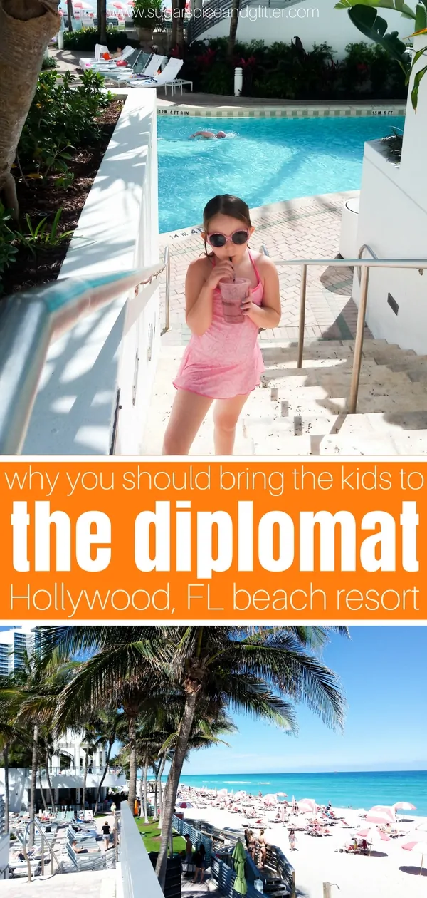 Find out why the Diplomat Beach Resort in Hollywood Florida is one of our family's favorite resorts - with amazing food, a pristine beach and lush accommodations