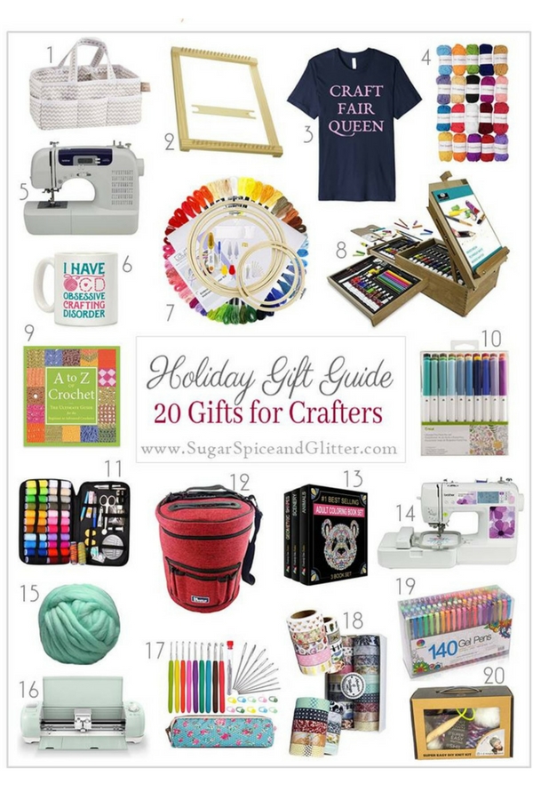 Amazon gift ideas for crafters - from the best crafting tools to fun odes to their craft love, and cute crafting kits and projects