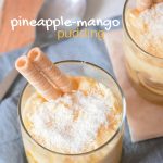 Pineapple-Mango Pudding