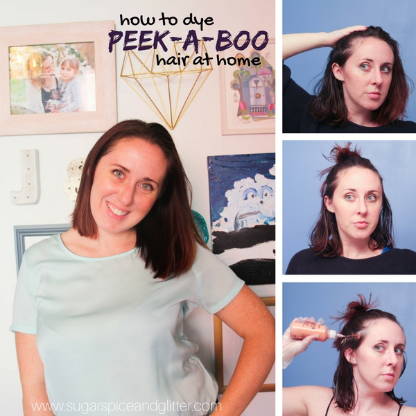How to Section Hair for Peekaboo Color 