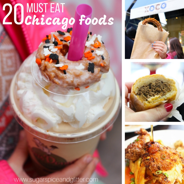 All of our favorite must-eat Chicago foods - from hot dogs to churros!