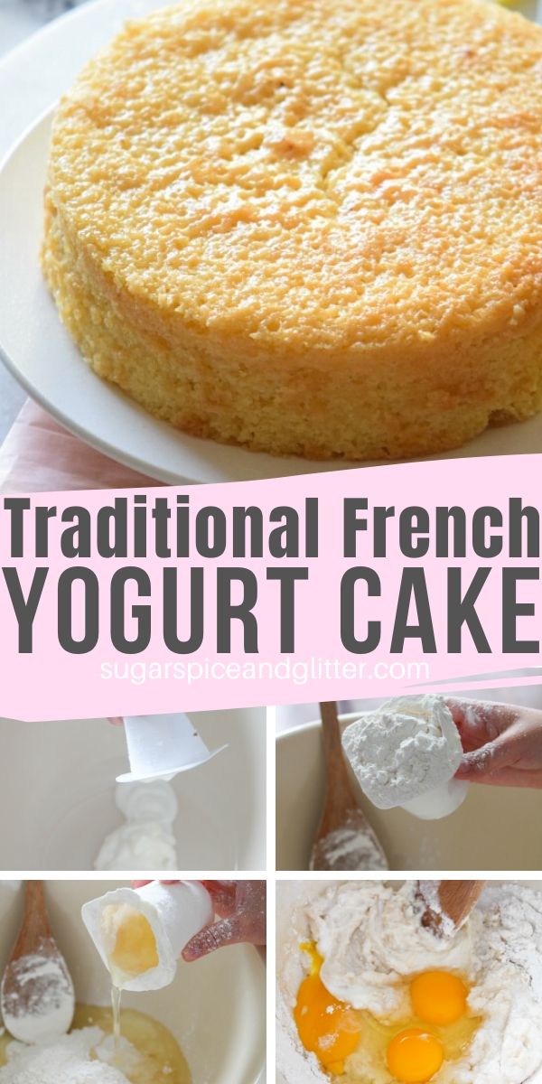 A Traditional French Yogurt Cake Kids Can Make, this simple yogurt cake recipe is one that French grandmothers have taught to their grandchildren for generations - and now you can share it with your littles, too!