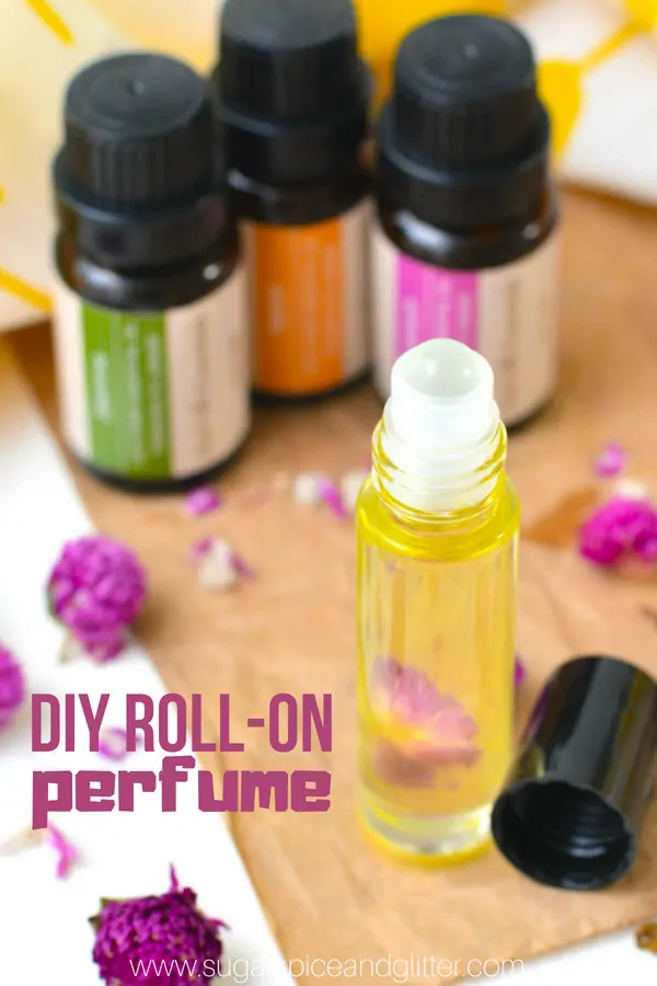 DIY Floral Roll-on Perfume