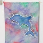 Watercolor Dolphin Banner for Kids (with Video)