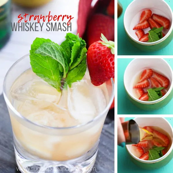 How to make a whiskey smash cocktail