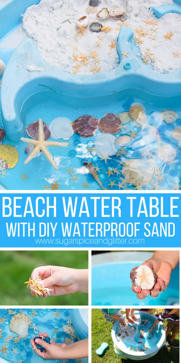 Beach Water Table Invitation (with Video)
