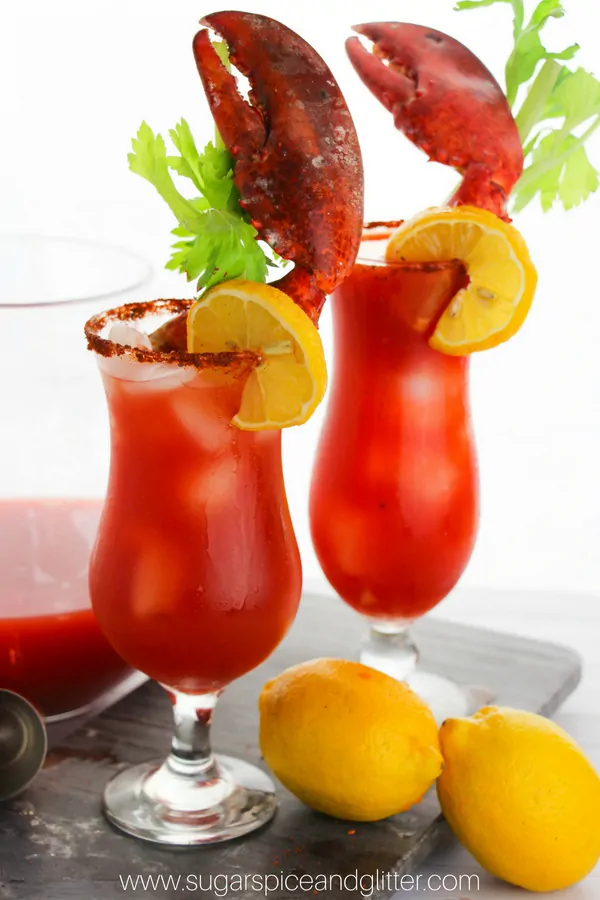 The best spicy vodka cocktail recipe, this Caesar cocktail is a spicy, better Bloody Mary mixed with a Michelada