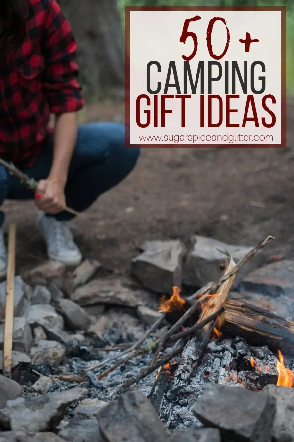 Gift Ideas for Campers, everything you need to set up camp - perfect for solo campers or family camping