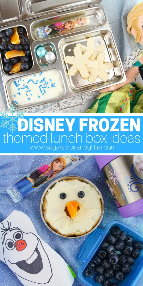 Cute lunch box idea for kids, we have 5 awesome Disney Frozen lunch box ideas so you will definitely find something perfect for your family, plus all 5 are low-prep